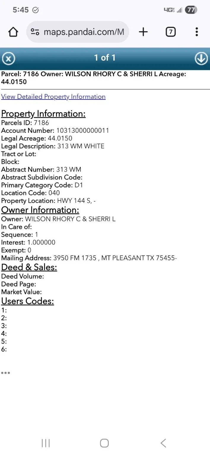 1 Fm-144 Daingerfield, TX 75638