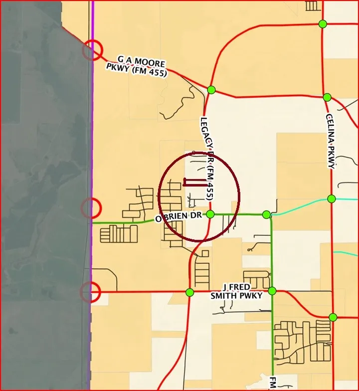 Legacy (FM 455) Lane Celina, TX 75009
