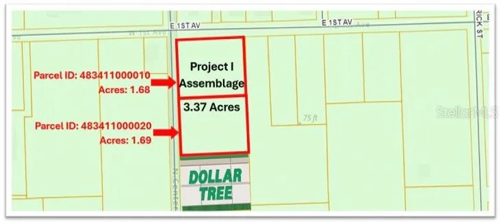 US-17 & 1ST STREET E Pierson, FL 32180