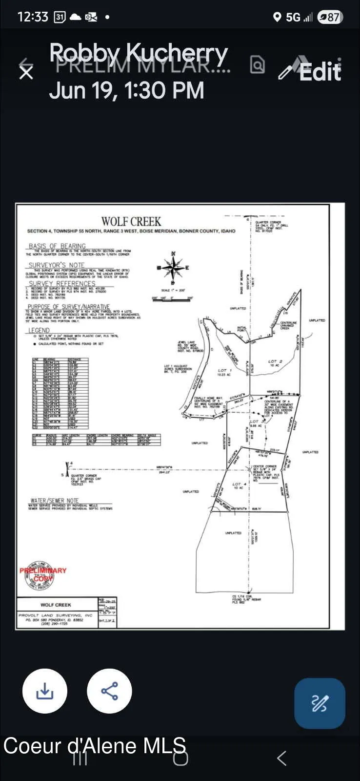2902 Jewel Lake Road, Lot 1 Sagle, ID 83860