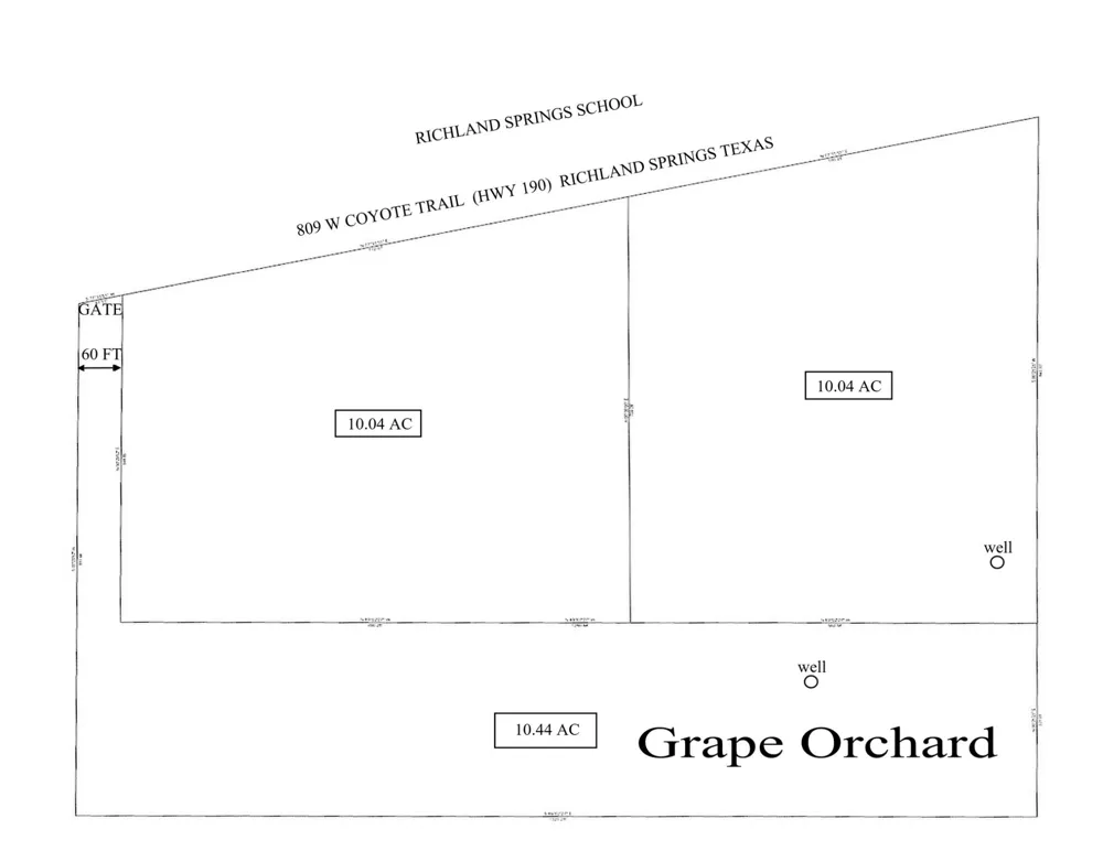 809 Coyote Trail #Lot 1 Richland Springs, TX 76871