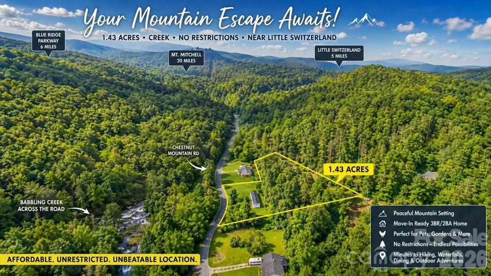 492 Chestnut Mountain Road Spruce Pine, NC 28777