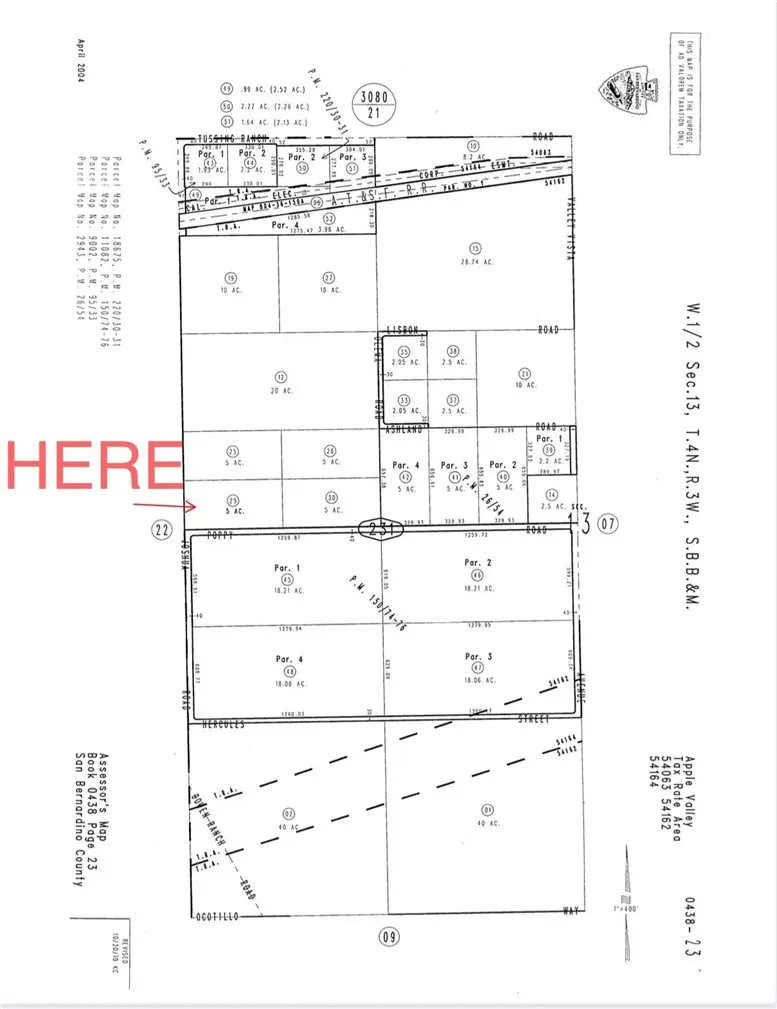Joshua Road Apple Valley, CA 92308