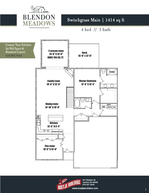 5178 Blendon Meadow Circle #46 Hudsonville, MI 49426
