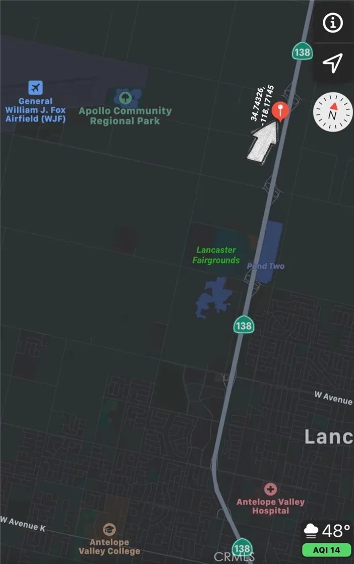 32 Vac/Antelope Frwy/Vic Avenue F Lancaster, CA 93536