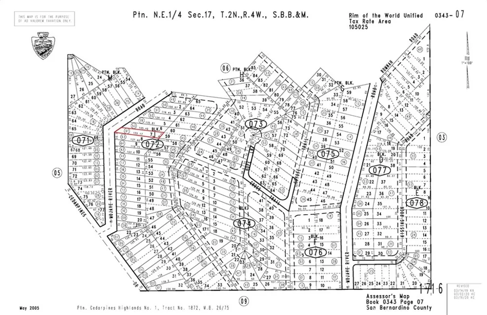 22494 Mojave River Road Cedarpines Park, CA 92322