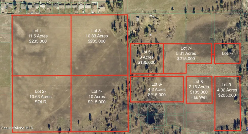 NKA Lambridge Ln Lot 1 Medical Lake, WA 99022