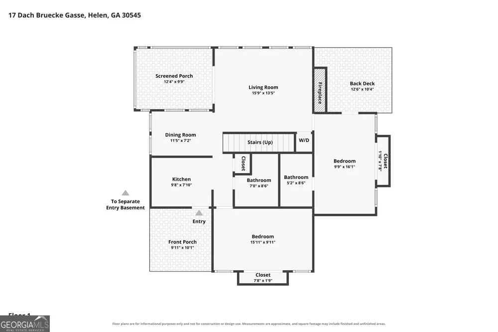 17 Dach Bruecke Gasse Helen, GA 30545