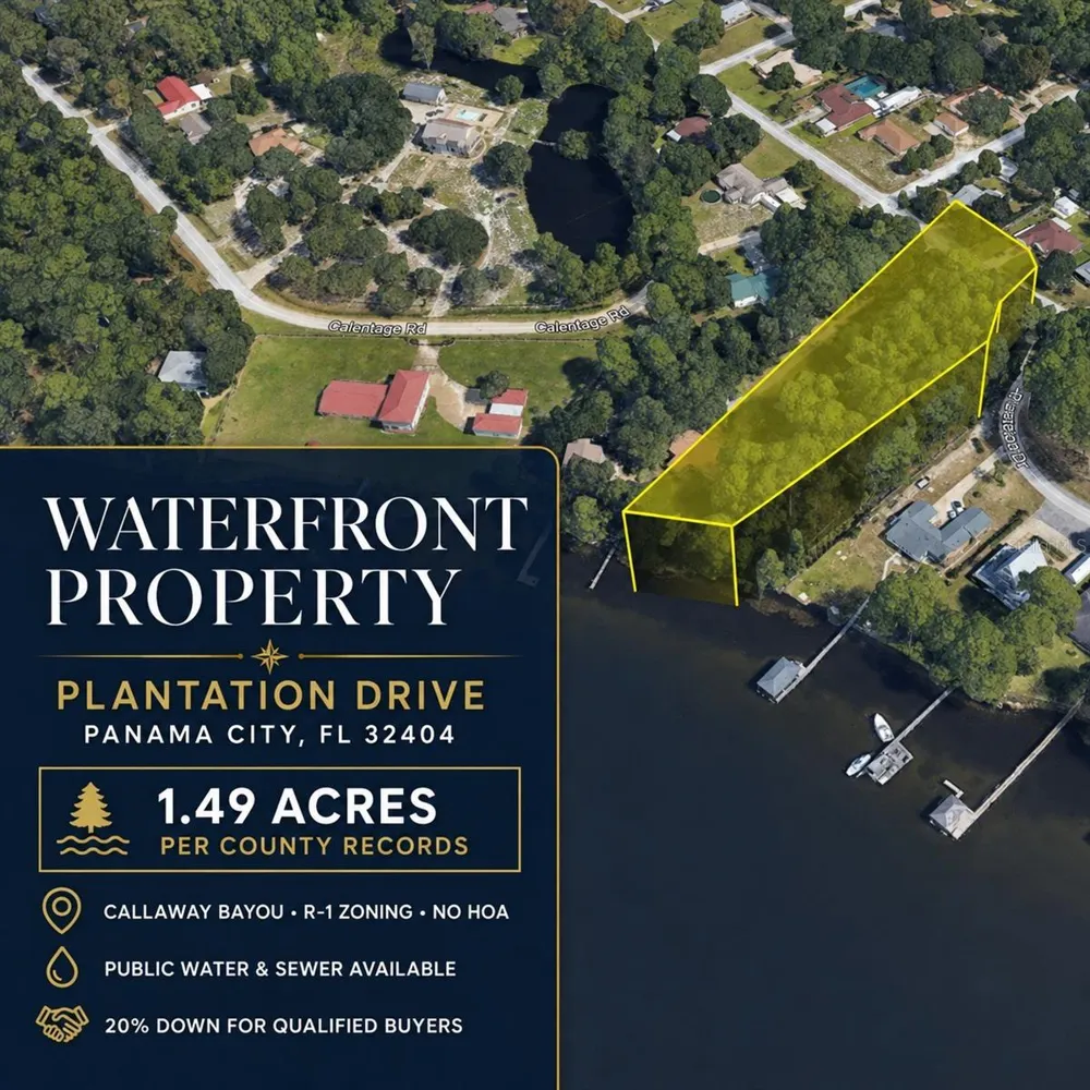 TBD PLANTATION DRIVE Panama City, FL 32404