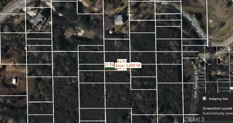 1 Iron Springs Road