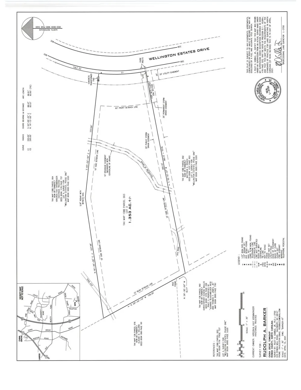 165 Wellington Estates Drive China Grove, NC 28023