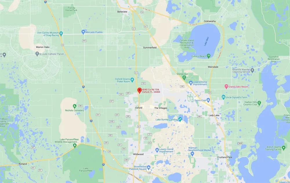 4040 COUNTY ROAD 104 Oxford, FL 34484