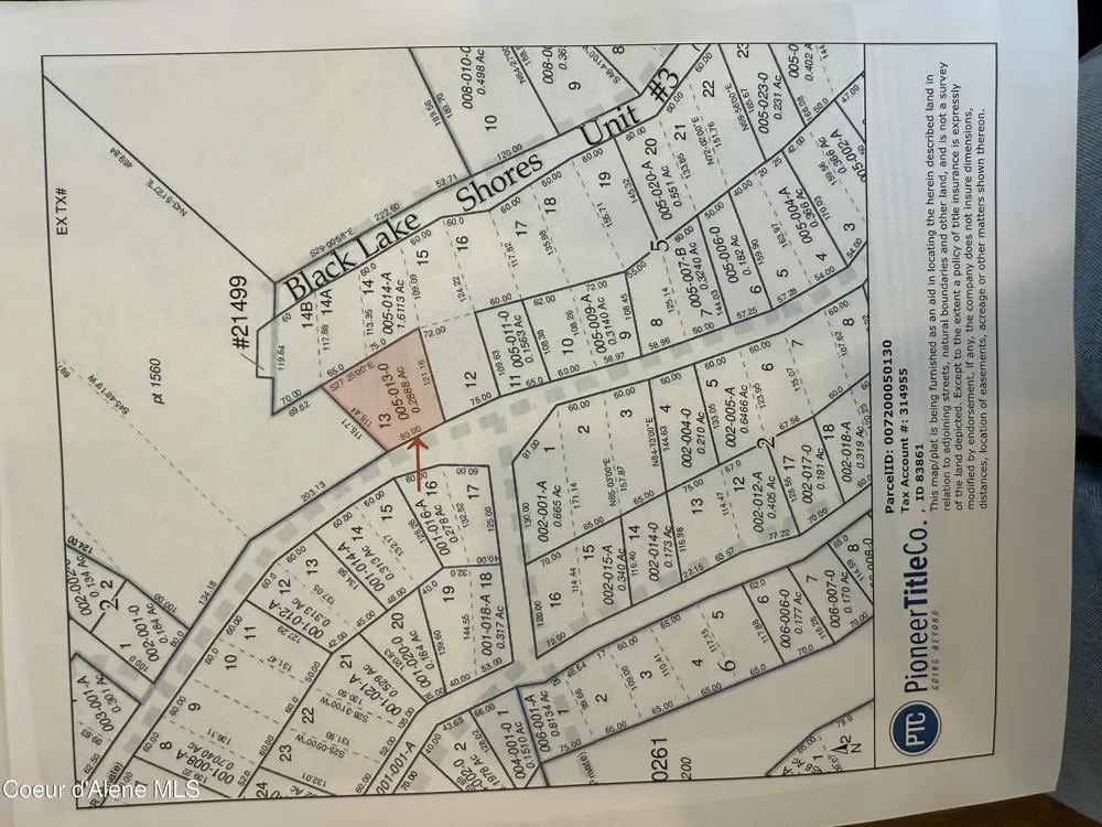 .29 Acres Hinds Drive St. Maries, ID 83861