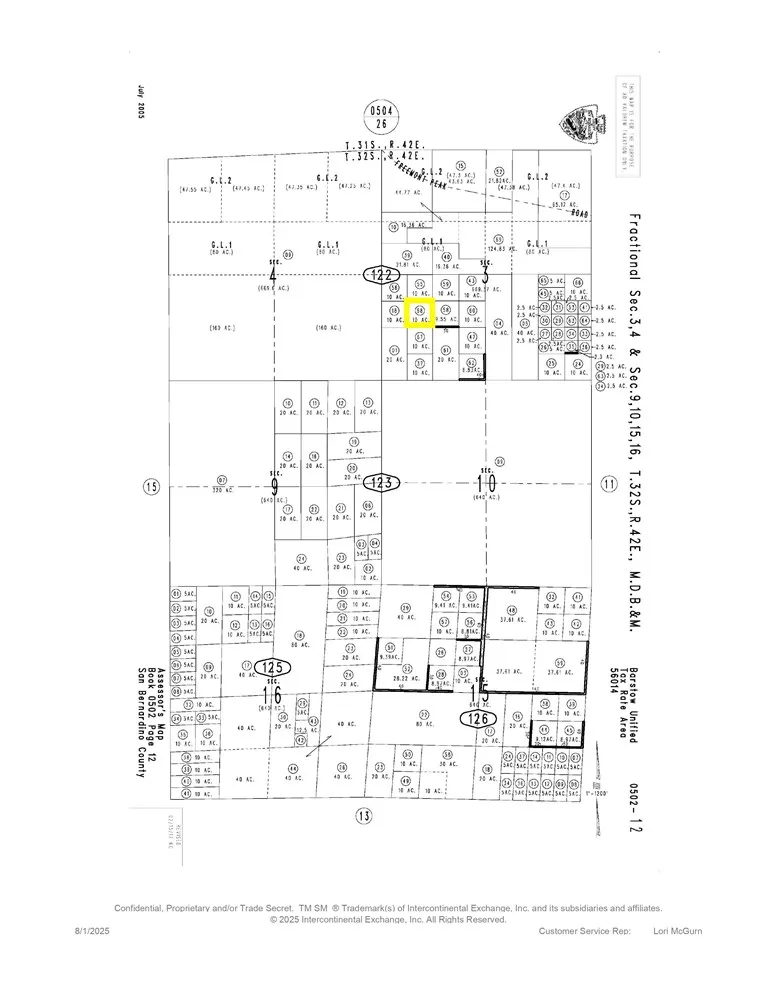Freemont Peak rd Hinkley, CA 92347