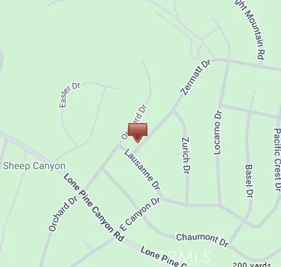 Zermatt Drive Wrightwood, CA 92397