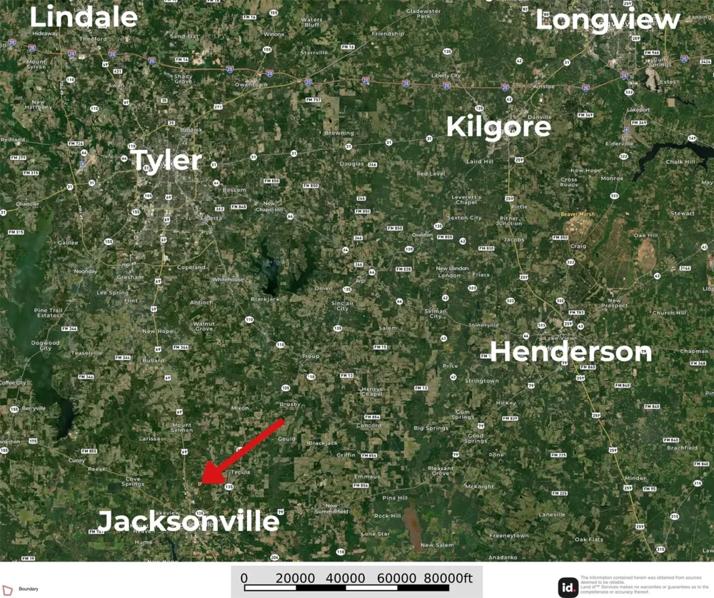 County Road 4102 Jacksonville, TX 75766