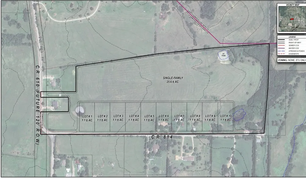 CR 814 Farmersville, TX 75442
