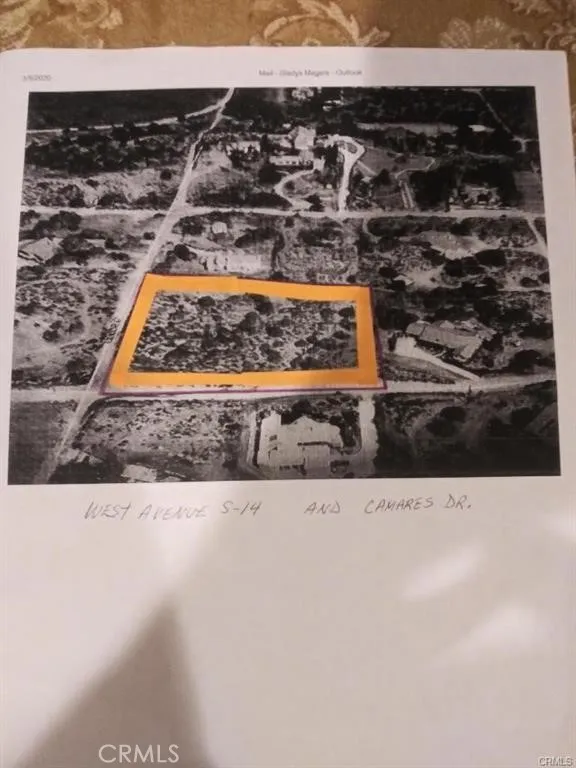 1 Vac/Cor Avenue S14/Camares Drive Palmdale, CA 93551