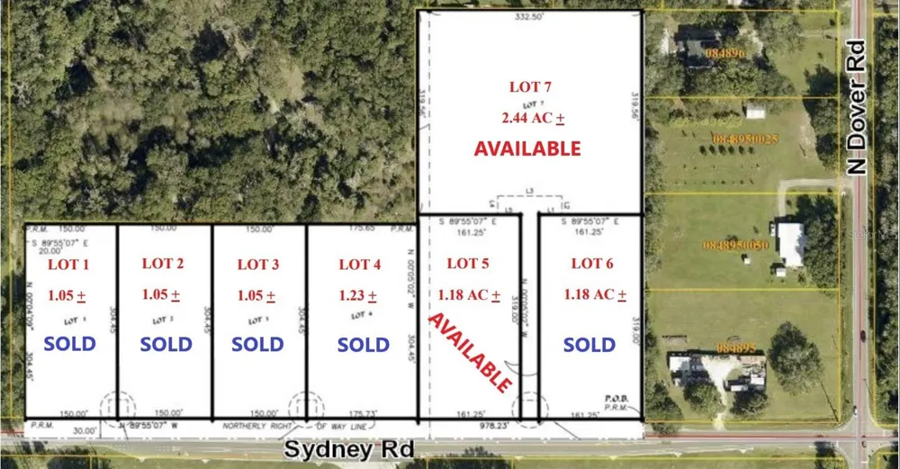 14140 SYDNEY ROAD Dover, FL 33527
