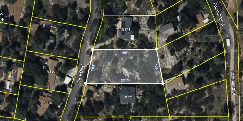 Pine Blvd Pine Valley, CA 91962
