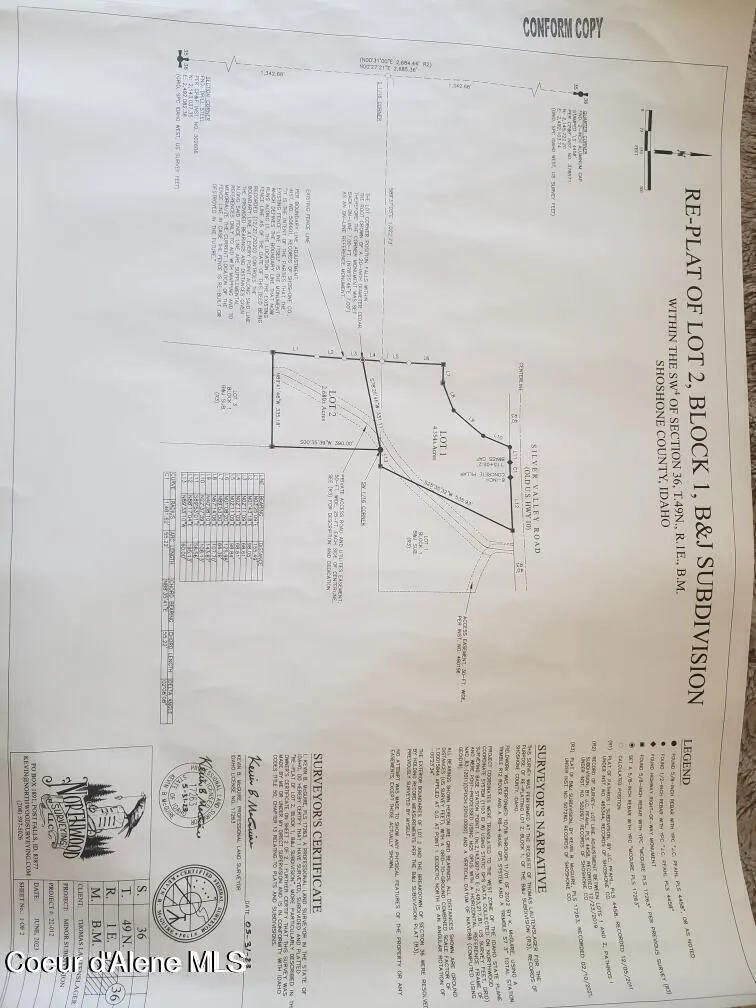 Lot 2 Of the Replat of Lot 2 Blk 1 Kingston, ID 83839