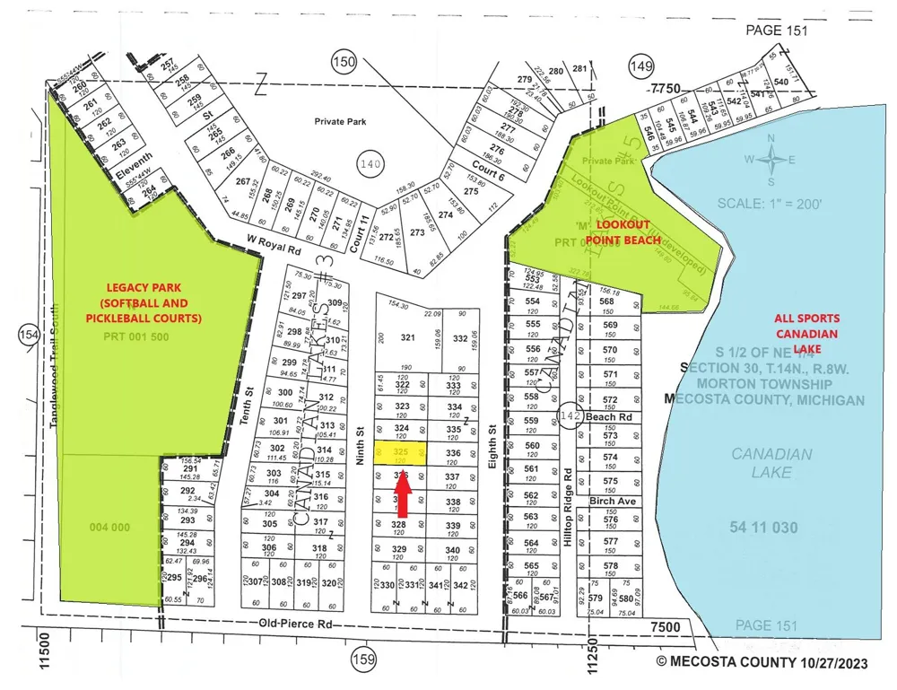 7574 9th Street Canadian Lakes, MI 49346