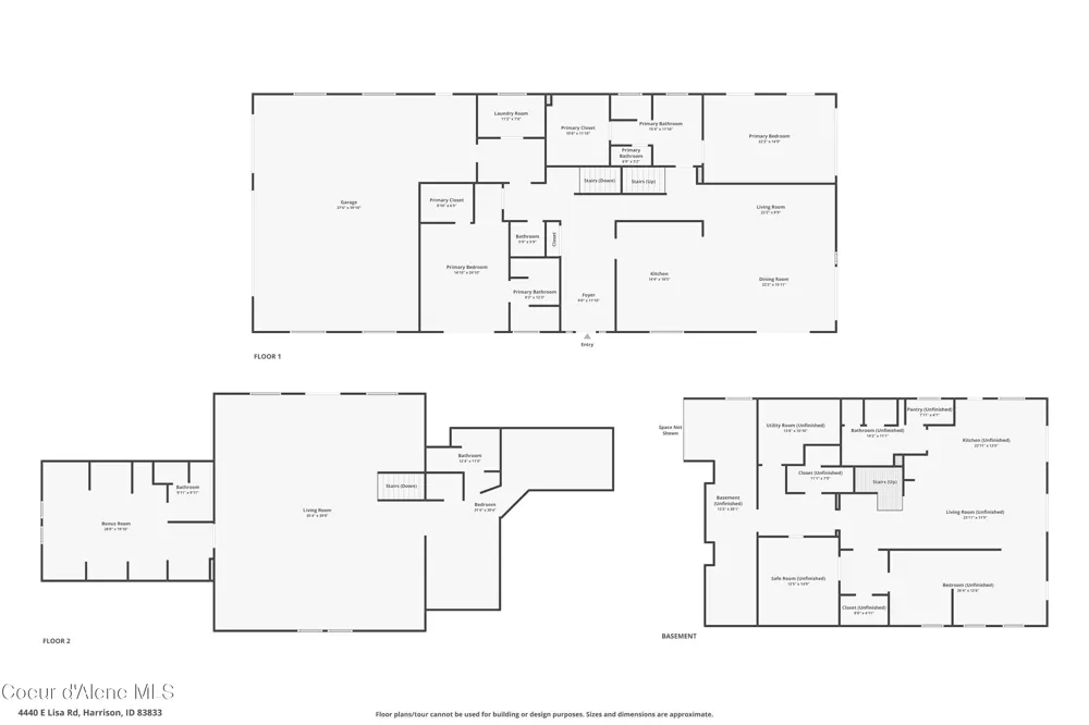 4440 E LISA ROAD Harrison, ID 83833