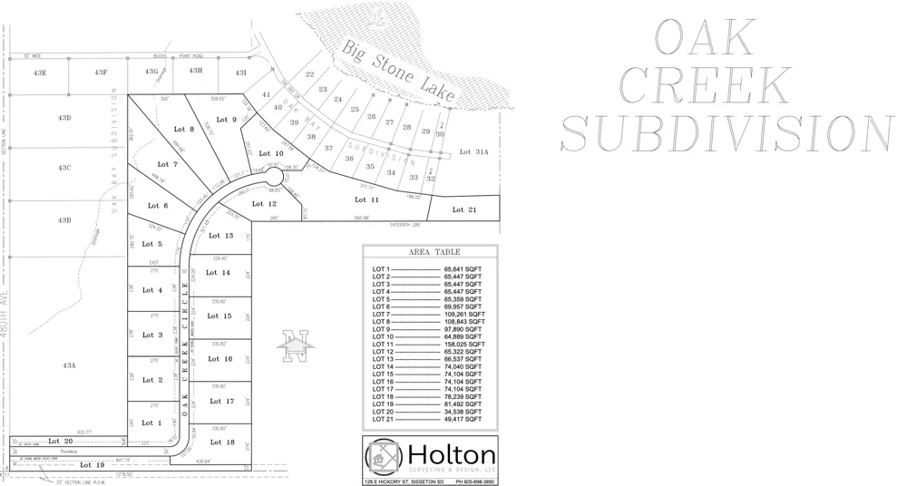 Lot 3 Oak Creek Circle Big Stone City, SD 57216