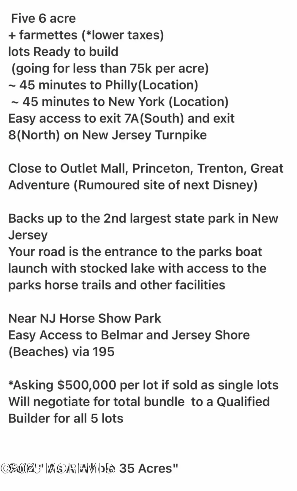 110 Imlaystown Hightstown Road Upper Freehold, NJ 08501
