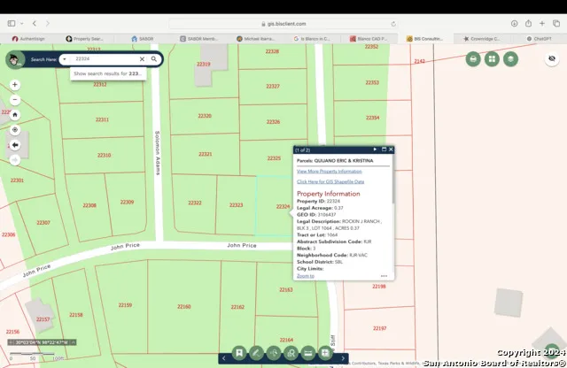 LOT 1064 JOHN PRICE Blanco, TX 78606