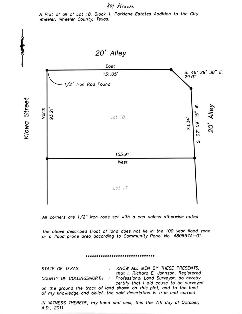 801 S Kiowa Street Wheeler, TX 79096