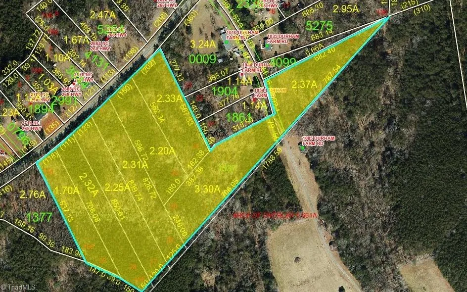 xx- 17.5 acres+- NC Highway 268 Pinnacle, NC 27043