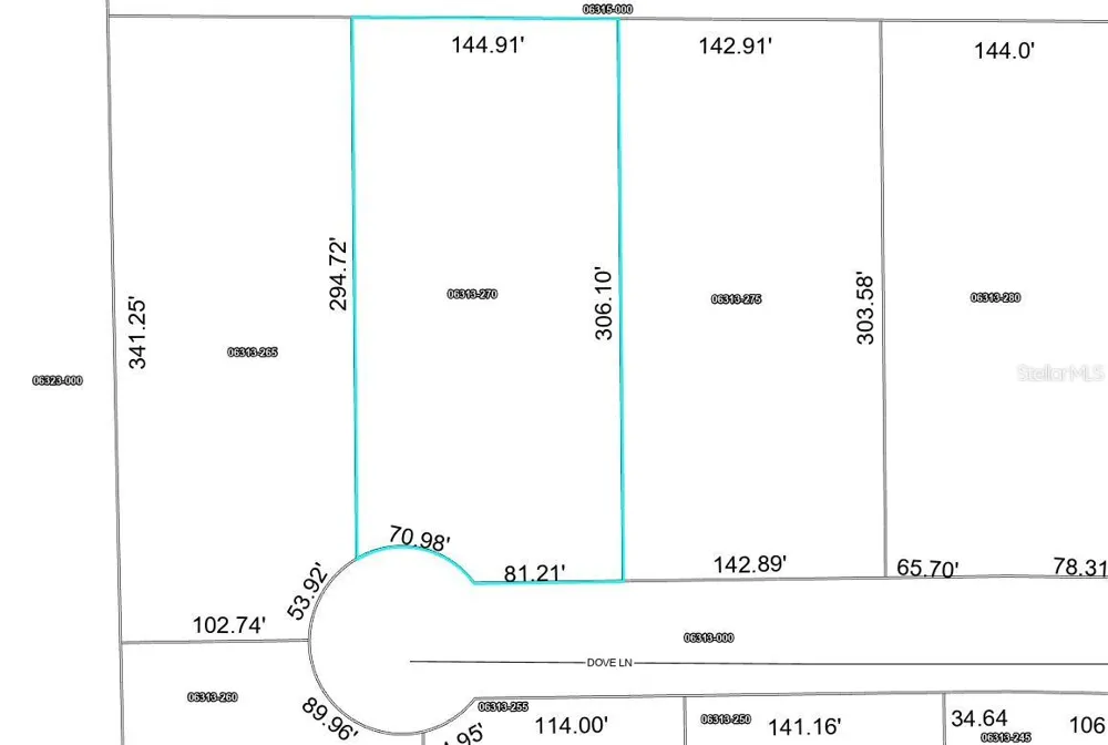 Lot 54 DOVE LANE Perry, FL 32348