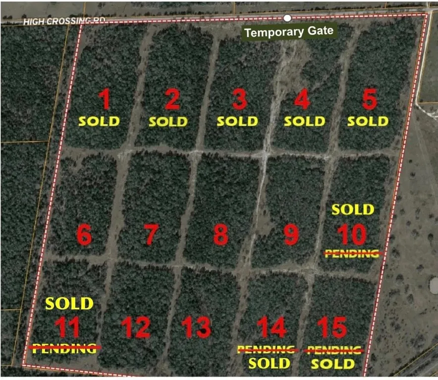 High Crossing Rd - TRACT 8 Smithville, TX 78957