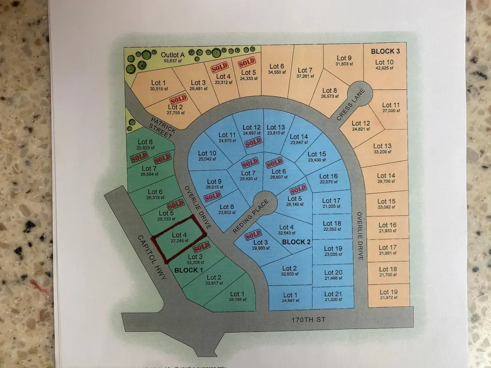 TBD 5 Overlie Place Rose Creek, MN 55970
