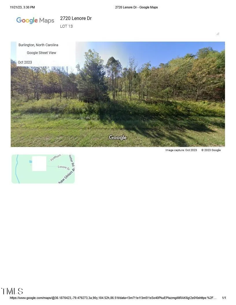 Lots 11-14 Lenore Drive Burlington, NC 27217