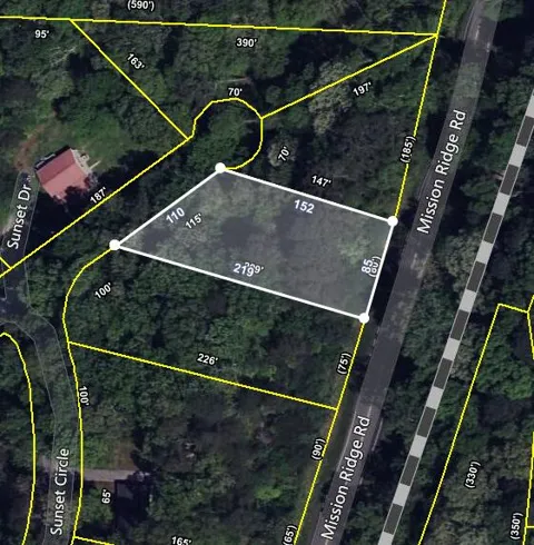 Mission Ridge Lot 2 Road