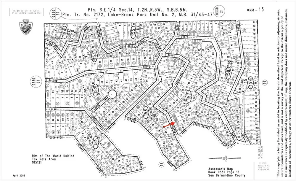 1556 Craghill Dr Cedar Glen, CA 92321