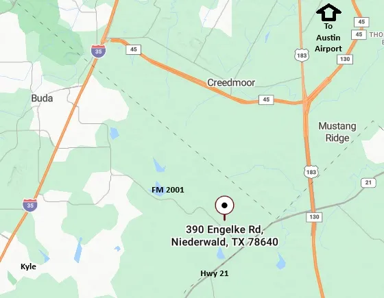 390 Engelke Road Niederwald, TX 78640