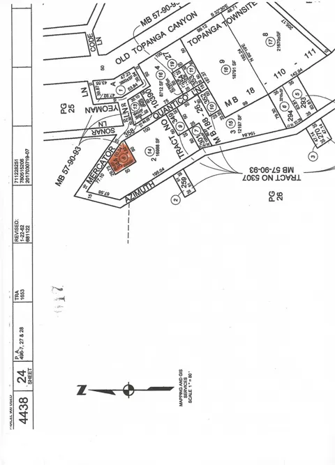 0 Azimuth Ln/Old Topanga Canyon Rd