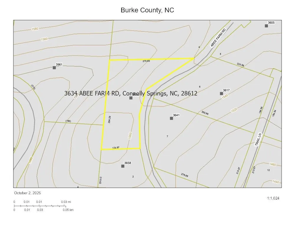 3634 Abee Farm Road Connelly Springs, NC 28612