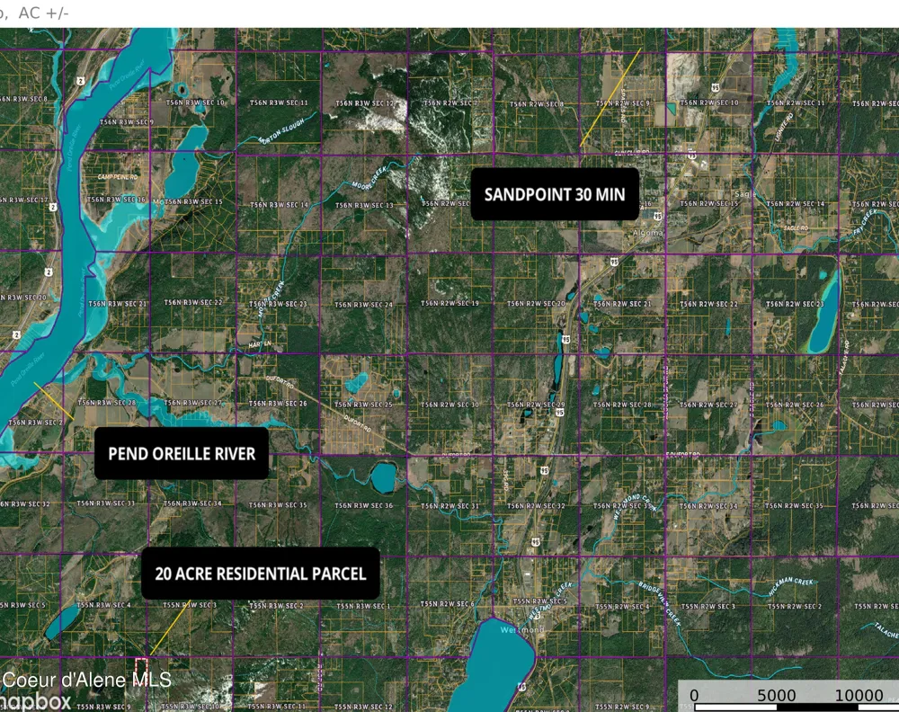 NKA 20-AC Schneiders Road Sagle, ID 83860