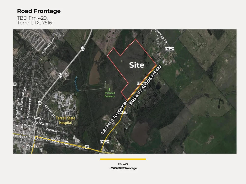 Fm Rd 429 Terrell, TX 75160