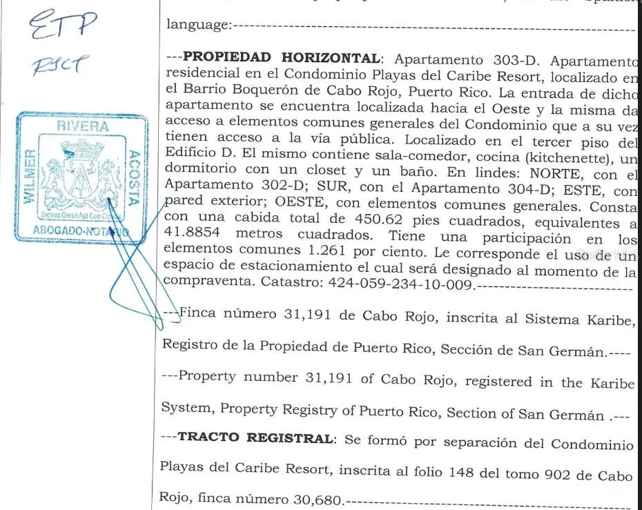 SR 301 km 11.0 CONDOMINIO PLAYAS DEL CARIBE RESORT #303 - D Cabo Rojo, PR 00623