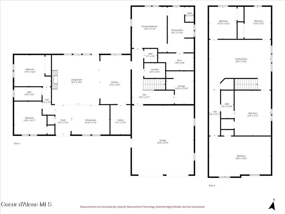 95 KLICKITAT ROAD Cocolalla, ID 83813