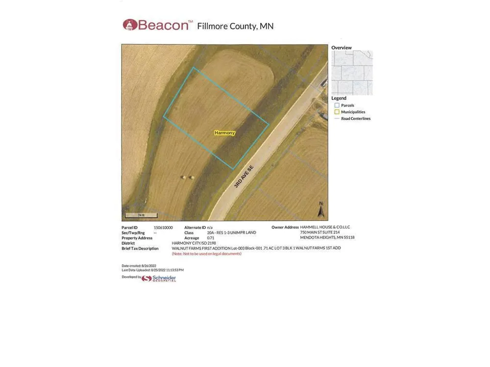 TBD (Lot 3, Blk 1) 3rd Avenue SE Harmony, MN 55939