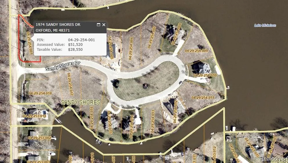 1974 Sandy Shores Drive Oxford Charter Township, MI 48371