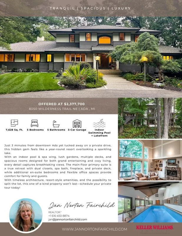 8050 Wilderness Trail NE Ada Township, MI 49301