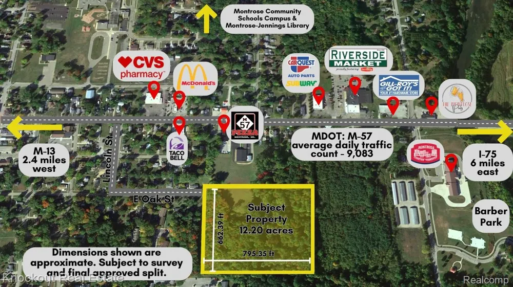 Oak Street Montrose City, MI 48457