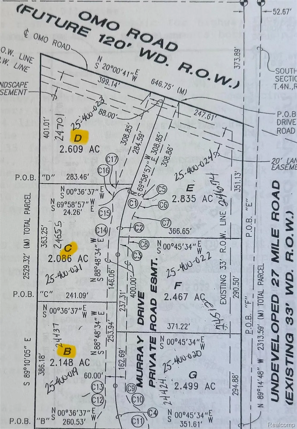 24437 Murray LOT B Drive Ray Township, MI 48096